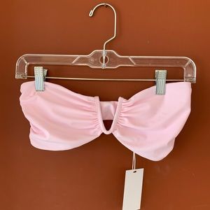 MIKOH NWT Reunion bandeau bikini top